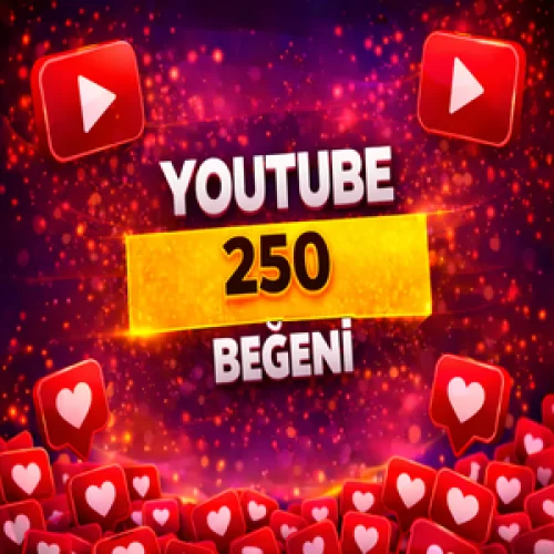  ⚡GARANTİLİ YOUTUBE 250 BEĞENİ⚡